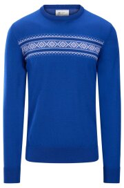 Dale of Norway Sverre Herren Merinopullover Blau
