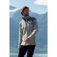 Dale of Norway Anniversary 140 Herren Strickpullover Grau