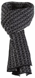 Dale of Norway Stjerne Scarf - Schwarz  - OS