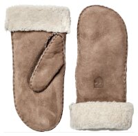 Hestra Damen Sheepskin Echtleder Fäustling Beige