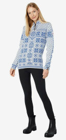 Dale of Norway Peace Feminine Sweater Blau-Weiss