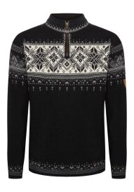 Dale of Norway Blyfjell Sweater Wollpullover Schwarz Weiss