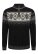 Dale of Norway Blyfjell Herren Norweger Pullover Schwarz Weiss