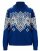 Dale of Norway Falun Heron Damen Norweger Strickpullover Blau