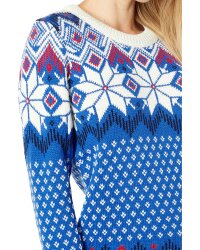 Dale of Norway Vilja Feminine Sweater - Blau