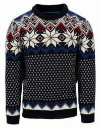 Dale of Norway Vegard Herren Norweger Strickpullover Navy