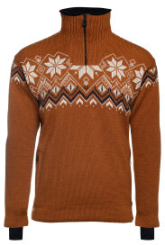 Dale of Norway Fongen Herren Strickpullover WP Kupfer