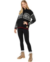 Dale of Norway Elis Damen Norweger Pullover Schwarz