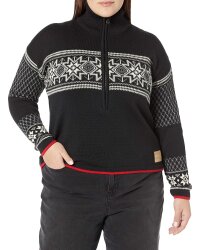 Dale of Norway Elis Damen Norweger Pullover Schwarz