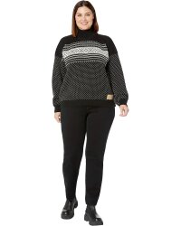 Dale of Norway Valløy Damen Norweger Pullover Schwarz