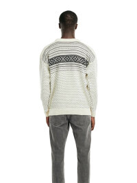 Dale of Norway Valløy Herren Wollpullover Weiss