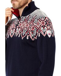 Dale of Norway Winterland Herren Merino Norwegerpullover Navy