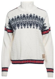 Dale of Norway Aspøy Damen Wollpullover Weiss