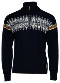 Dale of Norway Aspøy Herren Merino Wollpullover Navy