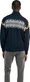 Dale of Norway Aspøy Herren Merino Wollpullover Navy