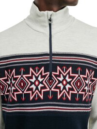Dale of Norway Tindefjell Basic Masculine Sweater Weiss Navy