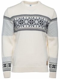 Dale of Norway Elis Herren Wollpullover Weiss