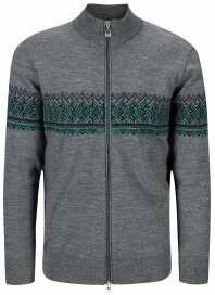 Dale of Norway Hovden Herren Merino Strickjacke Grau...