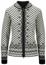 Dale of Norway Solfrid Damen Merino Strickjacke Grau