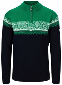 Dale of Norway Moritz Herren Merino Pullover Navy Grün