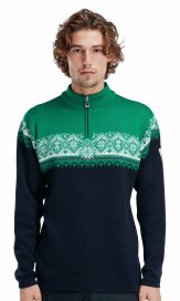 Dale of Norway Moritz Herren Merino Pullover Navy Grün