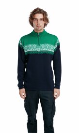 Dale of Norway Moritz Herren Merino Pullover Navy Grün