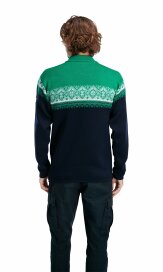 Dale of Norway Moritz Masculine Sweater - Navy/Gr&uuml;n