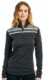 Dale of Norway Cortina Basic Feminine Sweater - Grau/Weiss