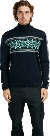Dale of Norway Tindefjell Masculine Sweater - Navy/Gr&uuml;n