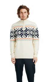 Dale of Norway Falkeberg Herren Norweger Pullover Merino Weiss