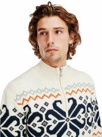 Dale of Norway Falkeberg Herren Norweger Pullover Merino Weiss