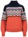 Dale of Norway Randaberg Damen Merino Norweger Pullover Orange