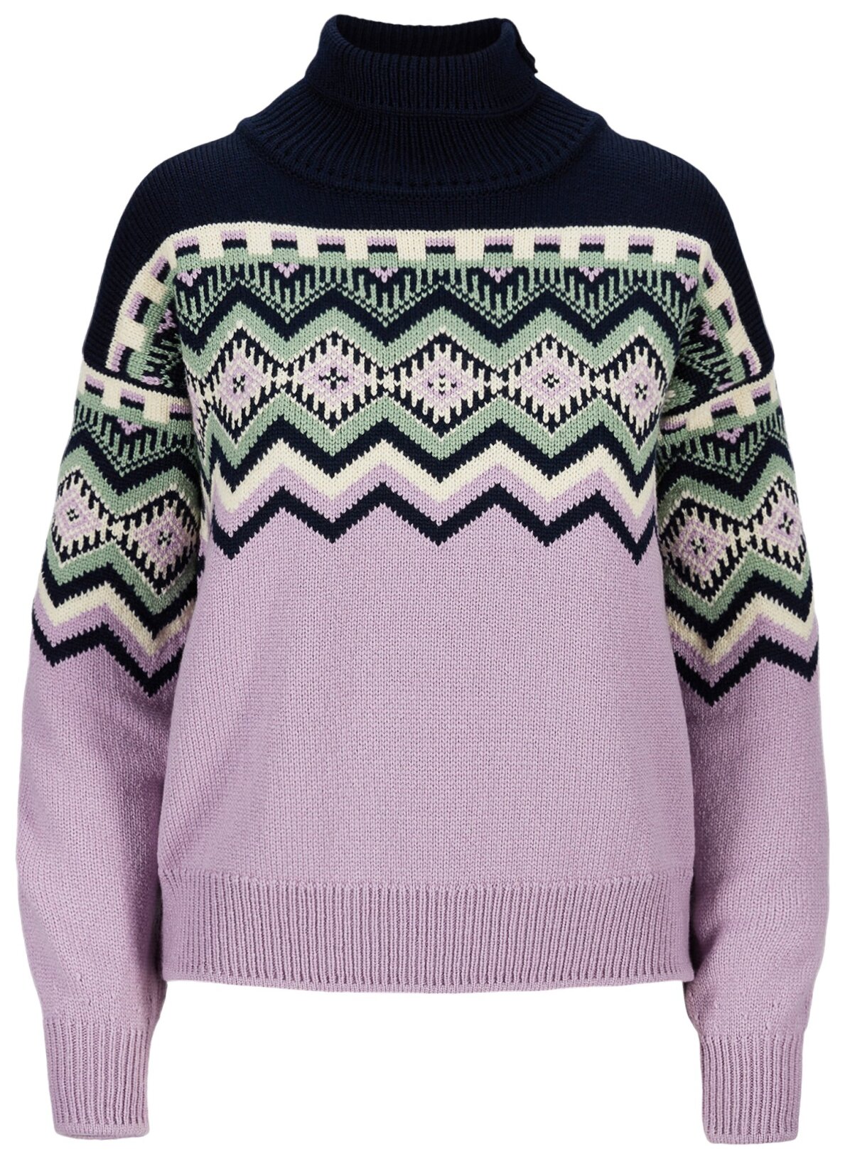 Dale of Norway Randaberg Damen Merino Wollpullover Lila M