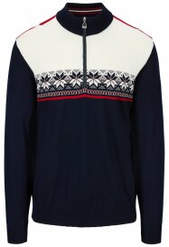 Dale of Norway Liberg Herren Merino Norweger Pullover Navy