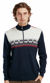 Dale of Norway Liberg Herren Merino Norweger Pullover Navy