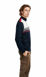 Dale of Norway Liberg Herren Merino Norweger Pullover Navy