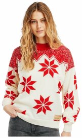 Dale of Norway Winterstar Feminine Sweater - Rot / Weiss