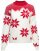 Dale of Norway Winter Star Damen Wollpullover Rot Weiss