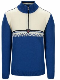 Dale of Norway Lahti Herren Norweger Pullover Blau Weiss