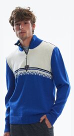 Dale of Norway Lahti Masculine Sweater Blau Weiss