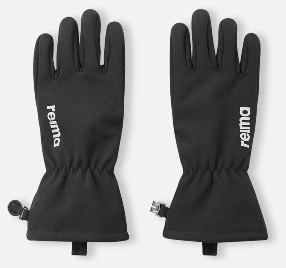 GmbH Softshell Fingerhandschuhe - Thermo Gefüttert, Wasserabweisend Mit Klettverschluss, Größe 8