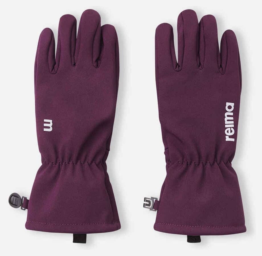 Reima Kinder Softshell Handschuh Tehden Lila | NORWEGERPULLOVER.de, 21,95