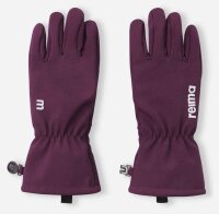 Reima Kinder Softshell Handschuh Tehden Deep Purple