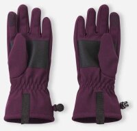 Reima Kinder Softshell Handschuh Tehden Deep Purple