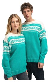 Dale of Norway Cortina 1956 Wollpullover Türkis