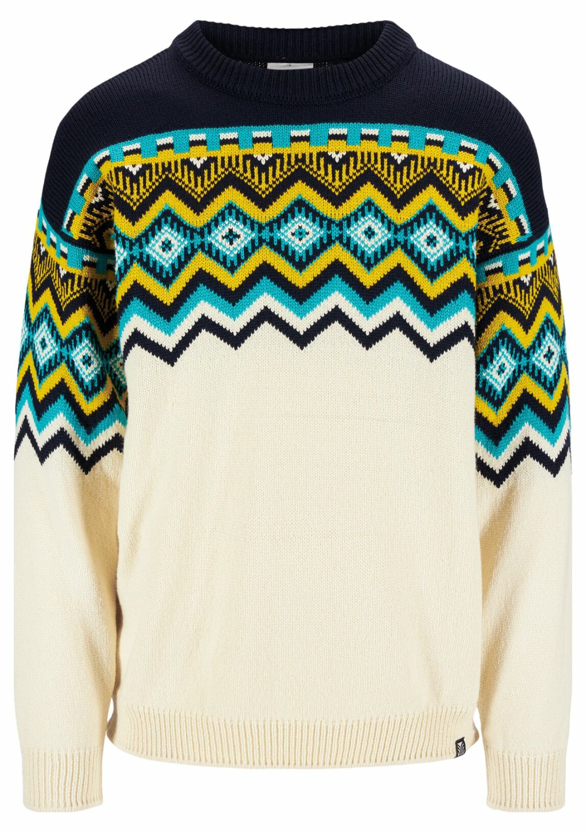 Randaberg Herren Merino Norweger Pullover Türkis