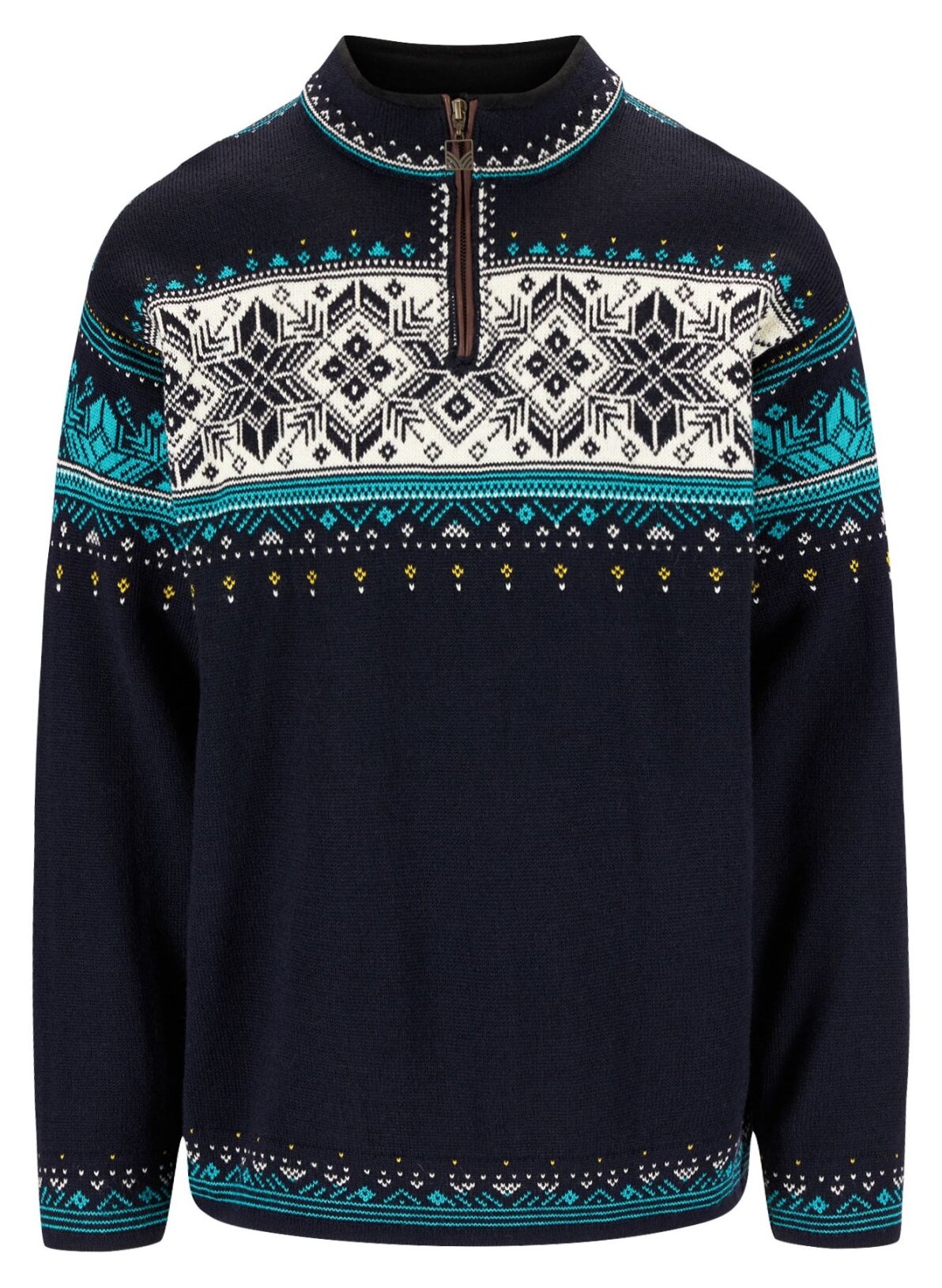 Dale of Norway Blyfjell Herren Norweger Pullover Türkis S