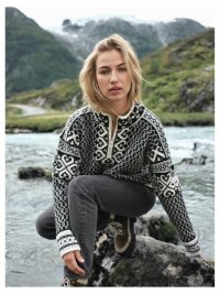 Dale of Norway Leknes Damen Norweger Strickpullover...