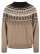 Dale of Norway Sula Herren Norwegerpullover Beige