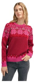 Dale of Norway Vilja Damen Wollpullover Rosa Rot